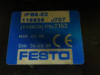 USED FESTO IFB8-02