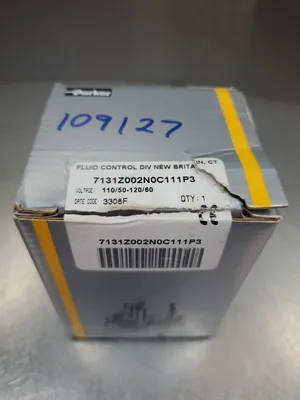 PARKER 7131Z002N0C111P3 FLUID CONTROL VALVE. 6E-5
