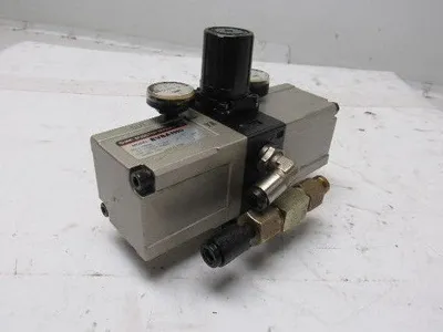 SMC EVBA1110 1-10 Bar Input 20 Bar Output Pressure Booster Regulator