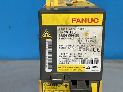 Used FANUC A06B6240H106 Servo Controller Parts Ohio US | HGR 24 #1345501