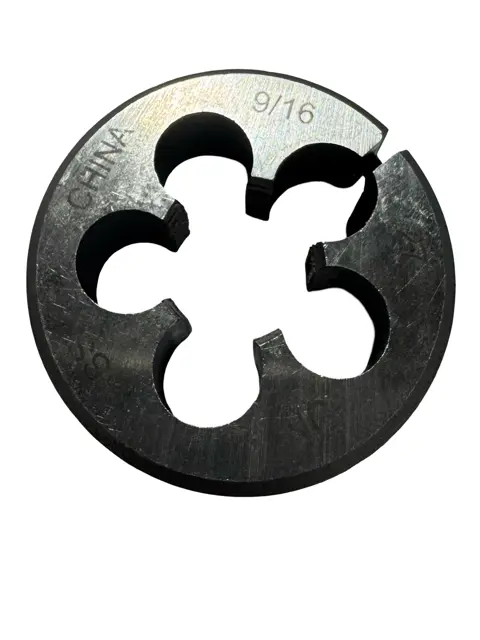 ProCut 9/16"-27 UN HSS Adjustable Round Die 1-1/2" Outside Diameter