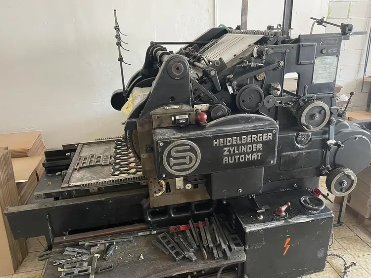 Used 1970 HEIDELBERGER ZYLINDER AUTOMAT Letterpress CZ | Amaron s.r.o. #1357537