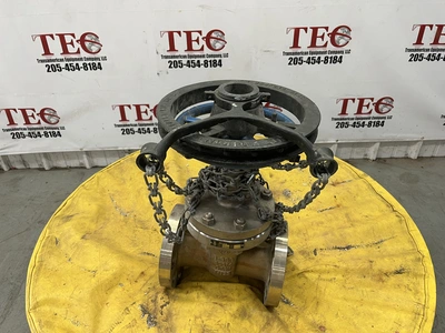 Newco 13HC8M4 3” 300 Threaded Gate Valve w/ Adjustable Babbit Sp