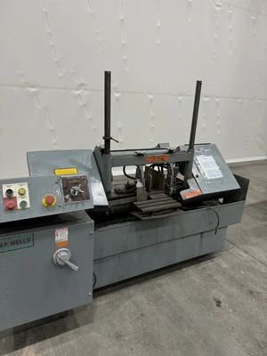 USED W.F. WELLS W-9 HORIZONTAL SAW