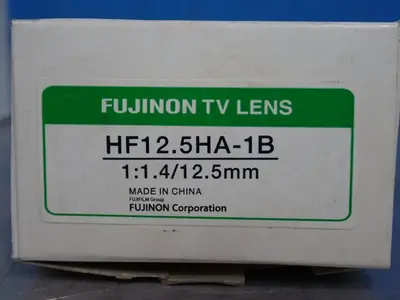 New | in-Stock FUJINON CORPORATION HF12.5HA1B Optics Ohio US | HGR 24 #1187224