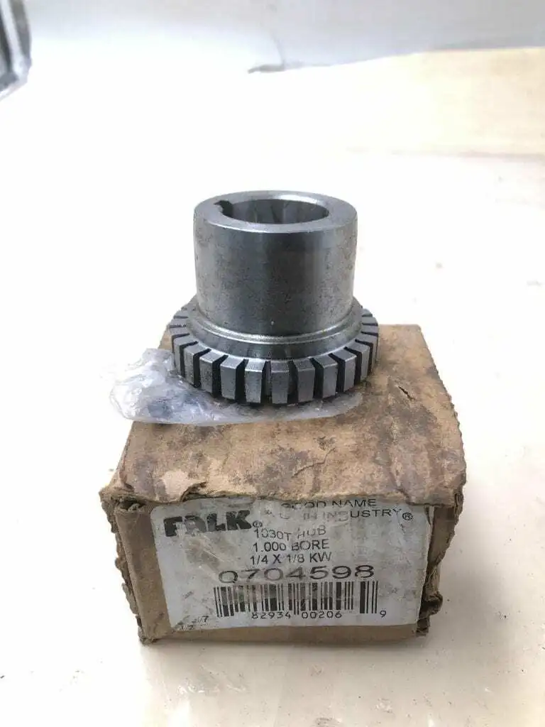 FALK 0704598 1″ Gear Coupling 1030T 1/4″ X 1/8″ KW -NIB