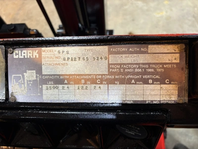 USED CLARK GPS15