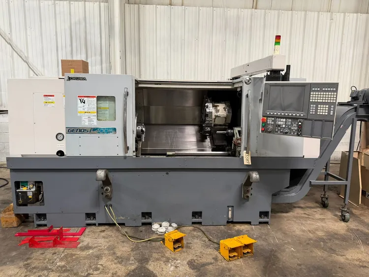 Used 2012 OKUMA GENOS L400E CNC Lathes Illinois US | CNC EXCHANGE #389307