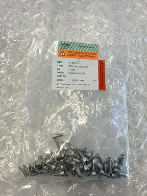 LOT OF MISC. FASTENERS, BOLTS, WASHERS, AND NUTS