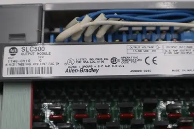 Allen Bradley 1746-OV16 Ser. C Output Module SLC 500 1746OV16 AB STOCK K-677-C