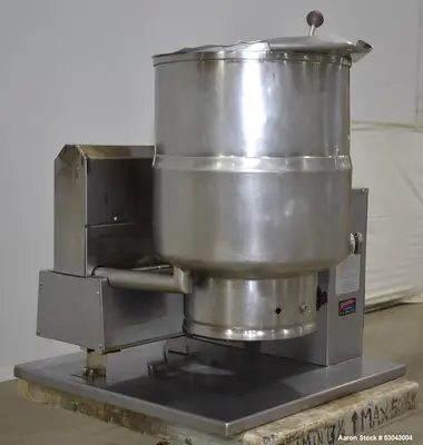 Used GROEN TDH/40-SP Stainless Steel Tanks Illinois US | Aaron Equipment #85148