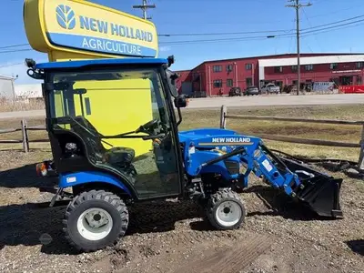 New | in-Stock 2025 NEW HOLLAND WORKMASTER 25S Sub-Compact & Compact Tractors Maine US | Beauregard Equipment #1511287