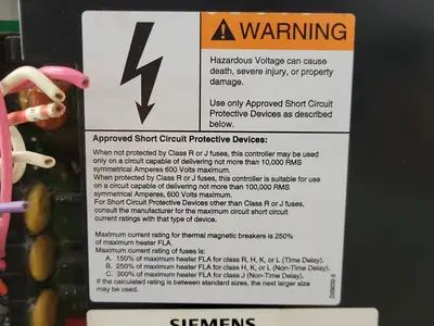 USED SIEMENS 3RW3466-0DC34
