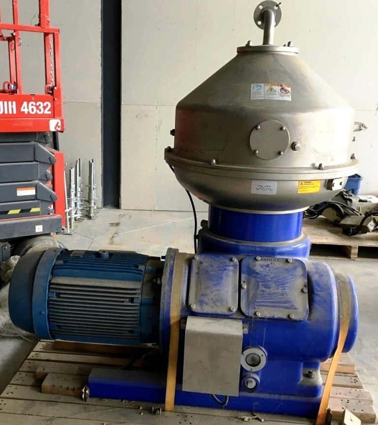 Alfa-Laval OFSX 610X-65-EXP crude oil nozzle centrifuge, 316SS.