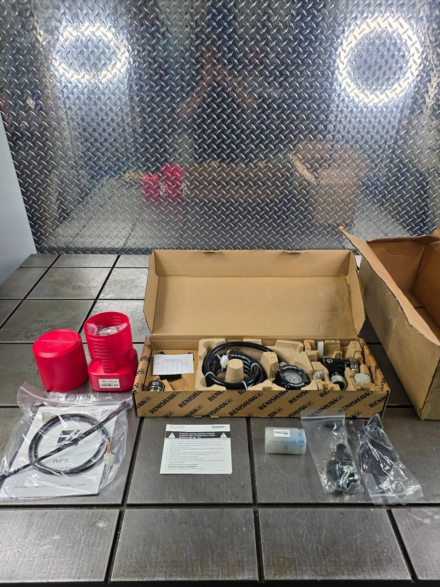 HAAS CNC WIRELESS INTUITIVE PROBING SYSTEM (WIPS) 50 Taper New In Box #8367