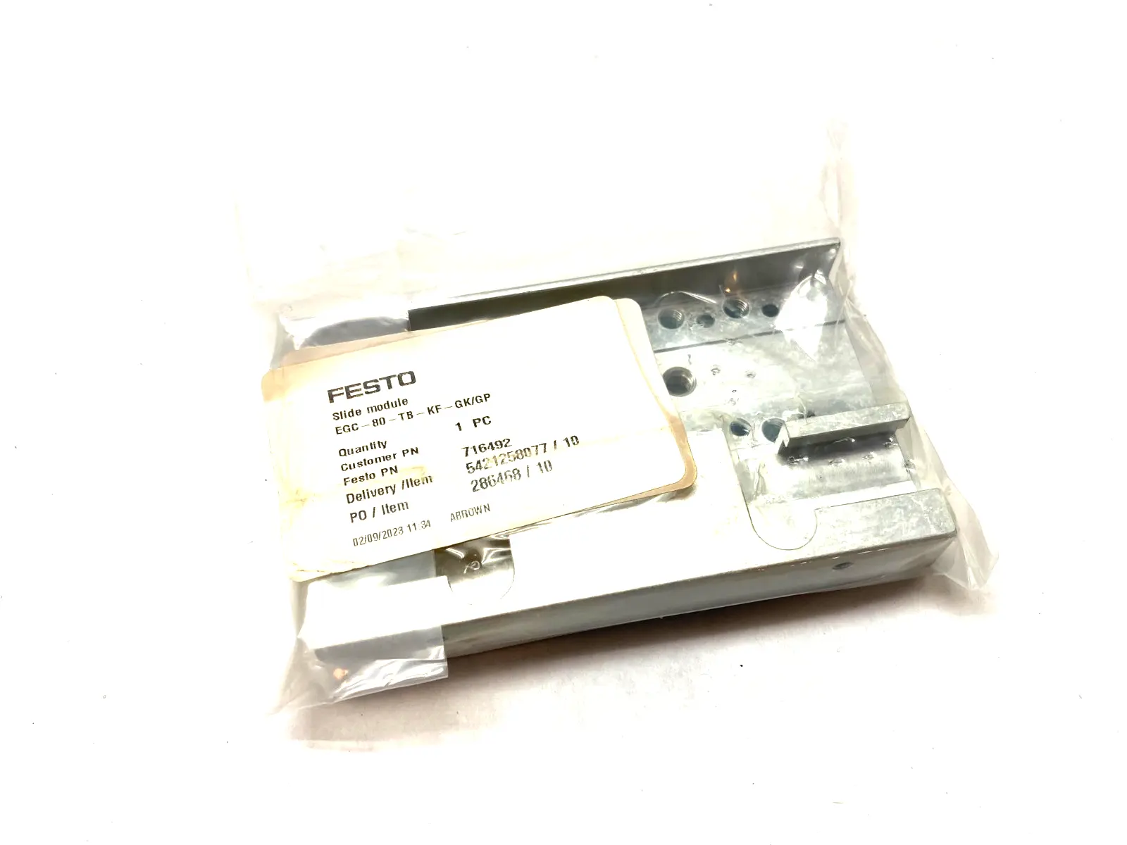 NEW FESTO SLIDE MODULE 716492