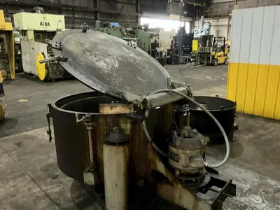 48" WIDE TOLHURST MODEL #48 CHIP SPINNER & OIL SEPARATING CENTRIFUGE : YOBRO #25010