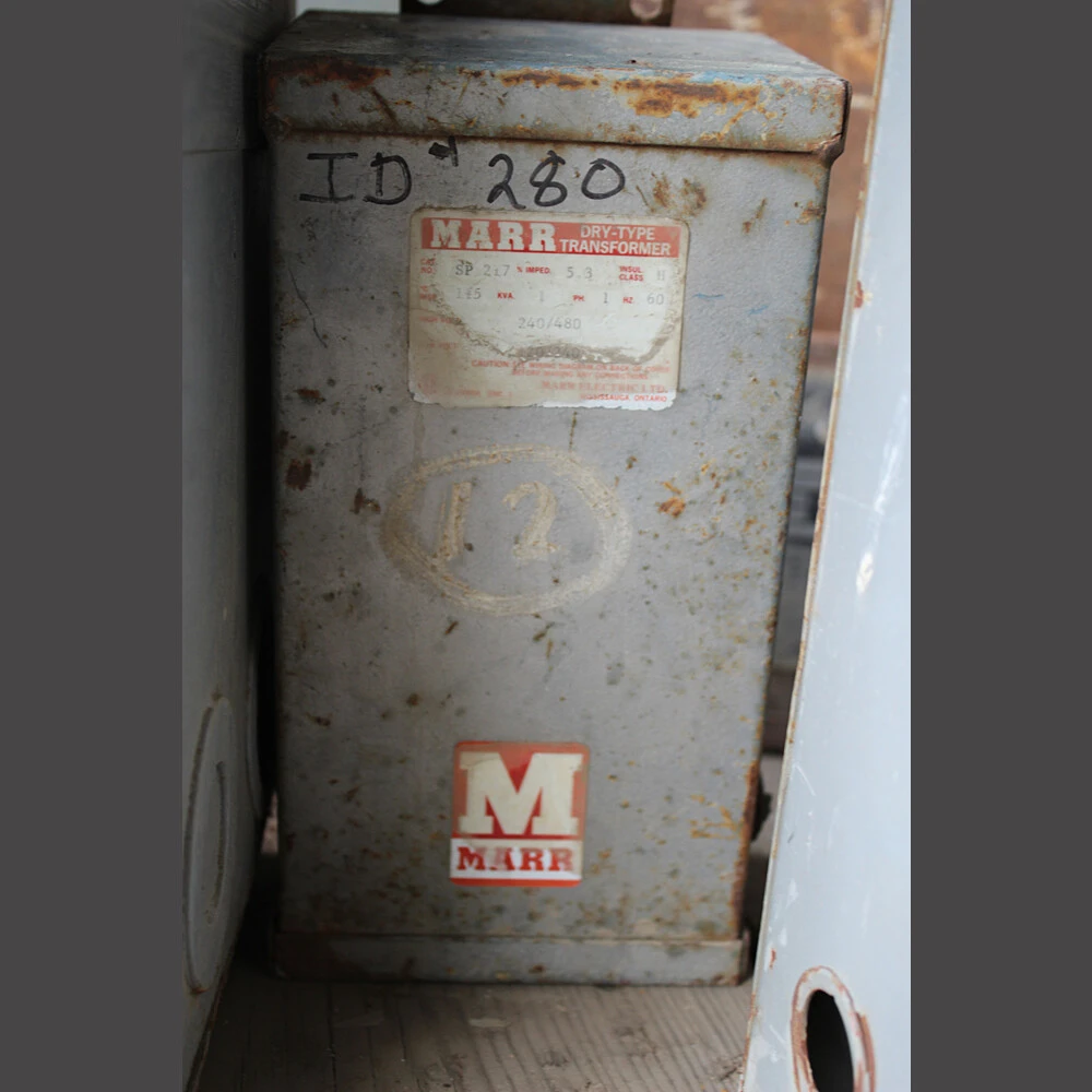 1 KVA 240/480 - 120/240 Single Phase Indoor Dry Marr Transformer For Sale