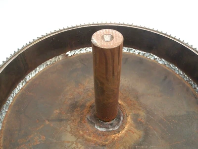 USED MOL BELTING 10.5 INCH CONVEYOR DRIVE DRUM PULLEY