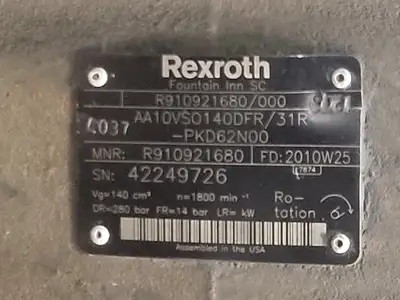 USED REXROTH AA10VSO140DFR/31R-PKD62N00
