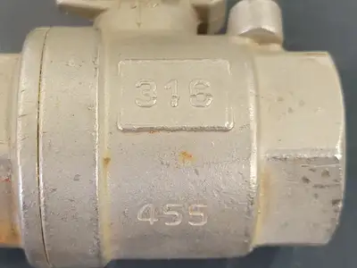 1", 1000 WOG, Full-Port Ball Valve, 455