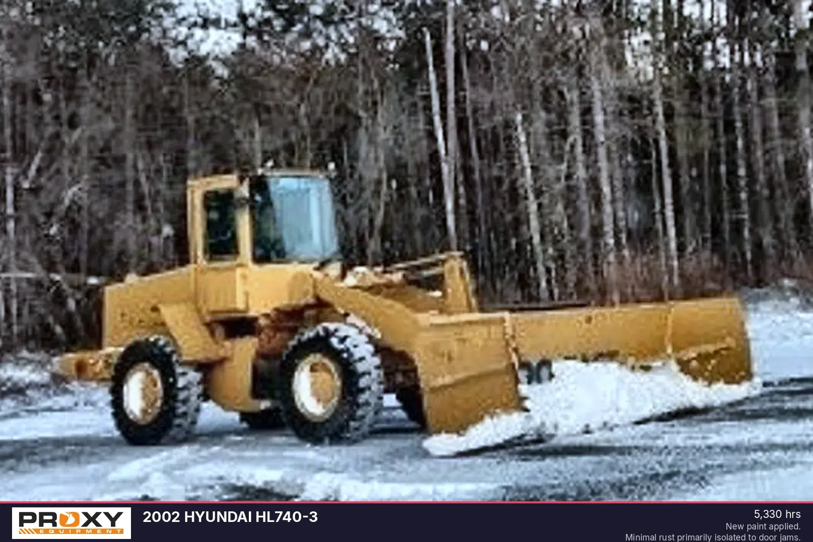 Used 2002 HYUNDAI HL740-3 Wheel Loaders New York US | Proxy Equipment #1378095