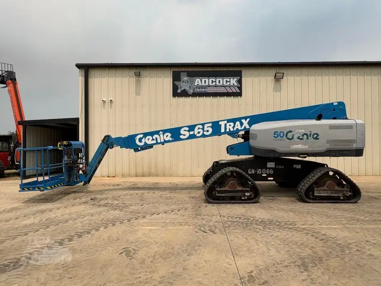 Used 2016 GENIE S65 TRAX Telescopic Boom Lifts Texas US | Adcock Equipment USA #1519485