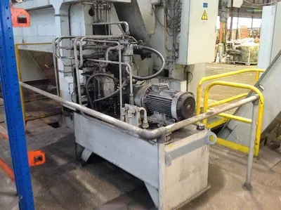 USED HEGENSCHEIDT PN 190 CNC PORTAL WHEELSET LATHE
