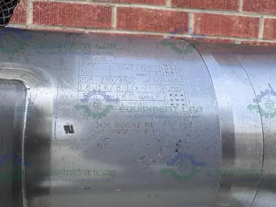 USED IDEX WRIGHT FLOW S1L ROTARY LOBE W/STAINLESS 1/2 HP MOTOR, CONTROLLER