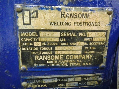 USED 1969 Ransome 10-P