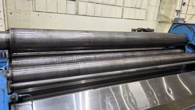 Used 1990 DAVI MCB 3028 Plate Bending Rolls including Pinch Georgia US | The Equipment Hub #1341548