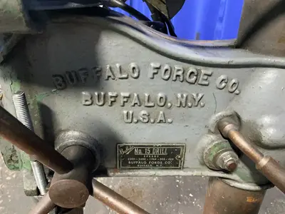 Used BUFFALO FORGE CO. NO. 15 Heavy Duty & Sensitive Single Spindle Drills Ohio US | HGR 24 #1286784