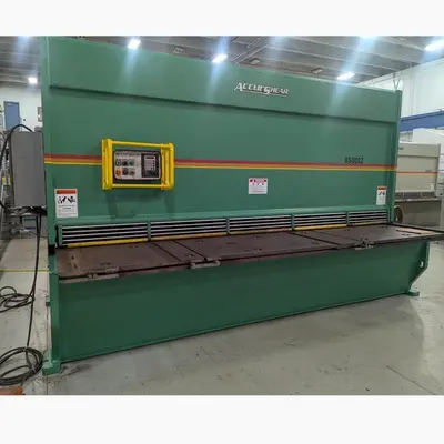 2002 ACCURSHEAR 850012 SHEARS, POWER SQUARING (Inches) | Machinery Resources International (1)