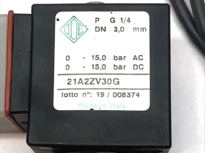 Used ODE Solenoid Valve Class H 11W Solenoid Valves Michigan US | Maverick Industrial Sales #1390809