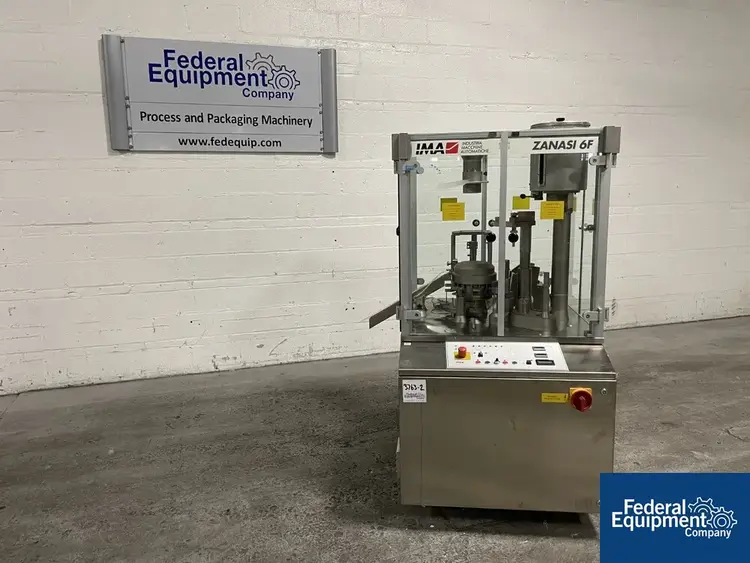 Used IMA IMA Zanasi 6 F Capsule Filler Capsule Fillers Ohio US | Federal Equipment Company #126467