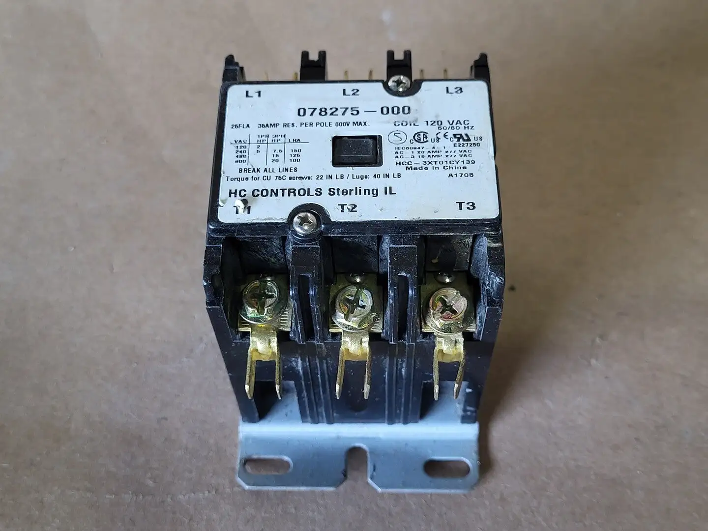USED HC CONTROLS HCC-3XT01CY139