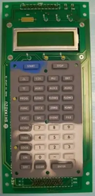 QTY. 1. SHIMADZU KEY PAD COMPUTER BOARD P/N: 221-4...