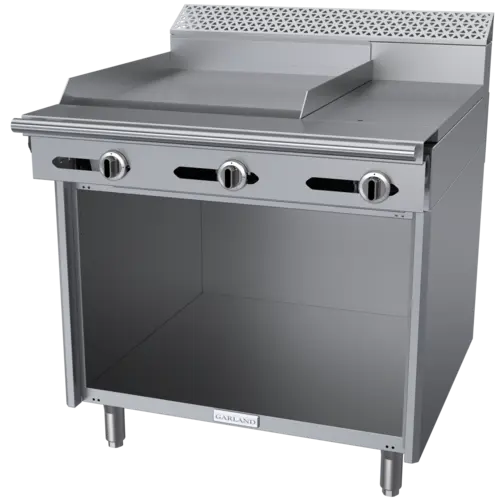 Garland C36-3S 36" Gas Range w/ Hot Top/Griddle & Storage Base, Natural Gas
