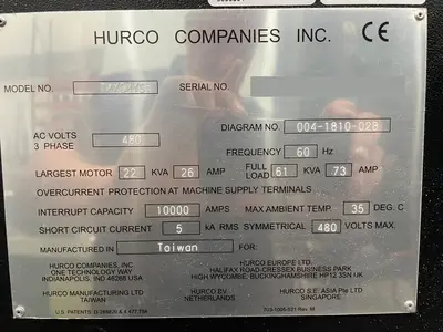 2023 HURCO TMX8MYSI CNC Spiral Milling Lathe | Midstate Machinery (8)