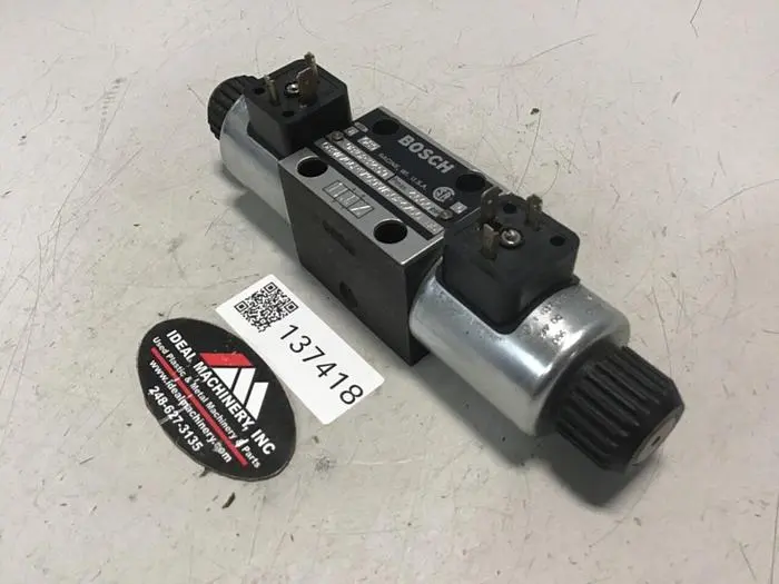 Used BOSCH 081WV06P1V1091WS024/00D51 Valves/Fittings Michigan US | Ideal Machinery #600349
