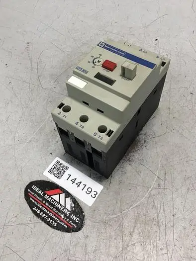 Used TELEMECANIQUE GV3-M40 Starters Michigan US | Ideal Machinery #603740