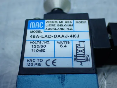 NEW MAC VALVES 45ALADDAAJ4KJ