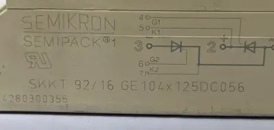 USED SEMIKRON SKKT92/16GE104X125DC056