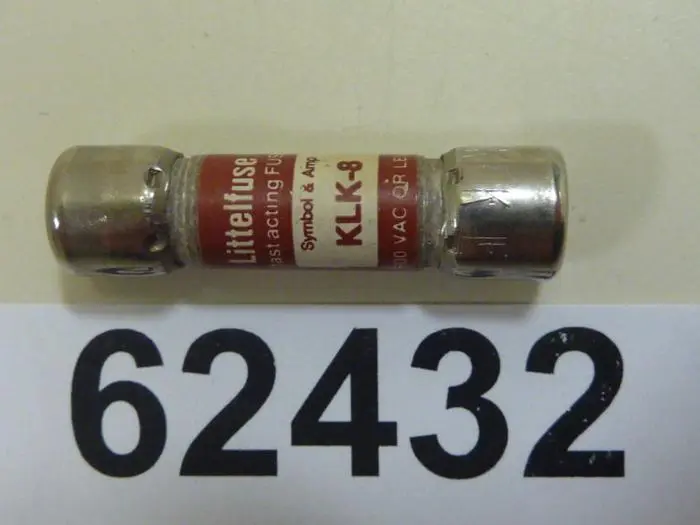 Used LITTELFUSE KLK-8 Fuses Michigan US | Ideal Machinery #573084