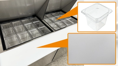 171-0220 60" Mega Top Self Contained Sandwich Prep Table Cooler
