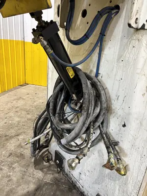 15,000 LBS X 18" X 0.310" COE PRESS EQUIPMENT FEED LINE, COIL REEL & CAR WITH STRAIGHTENER: STOCK #23438