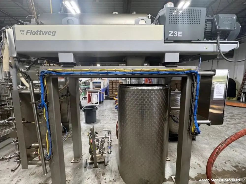 Used FLOTTWEG Z3E-4/401 Decanter Centrifuges Illinois US | Aaron Equipment #1261762