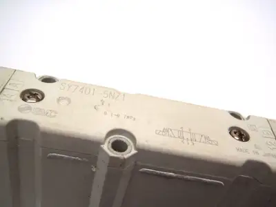 USED SMC 5 PORT PNEUMATIC SOLENOID VALVE 0.1~0.7MPA