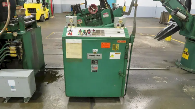 Used MINSTER NOT SPECIFIED Coil Straighteners Michigan US | Galaxie Corporation #420711