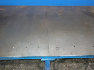 50" X 152" X 36" Portable Welding Table